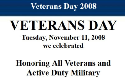 Veterans Day 2008